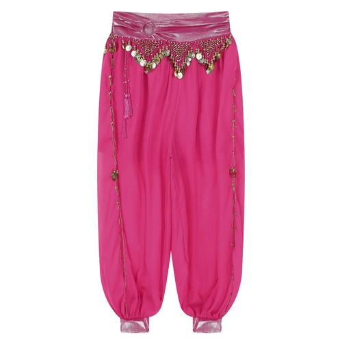 Mujeres Danza del Vientre Disfraz Pantalones Lentejuelas Harén Florers Árabe Halloween Pantalones - Imagen 24 de 57