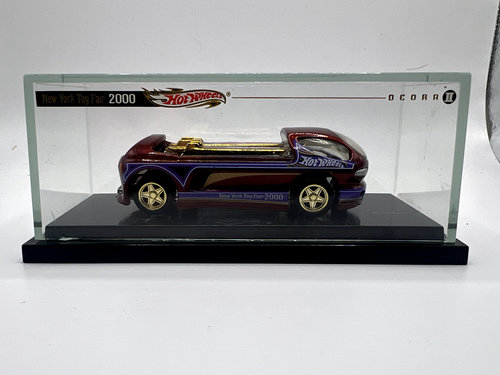HOT WHEELS DEORA II 2000 NEW YORK TOY FAIR EXCLUSIVE con CUBO *SPEDIZIONE GRATUITA* - Foto 3 di 6