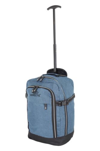 RyanAir 40x20x25cm Underseat Cabin Holdall on Wheels RyanAir Travel Luggage 20L - Picture 34 of 41
