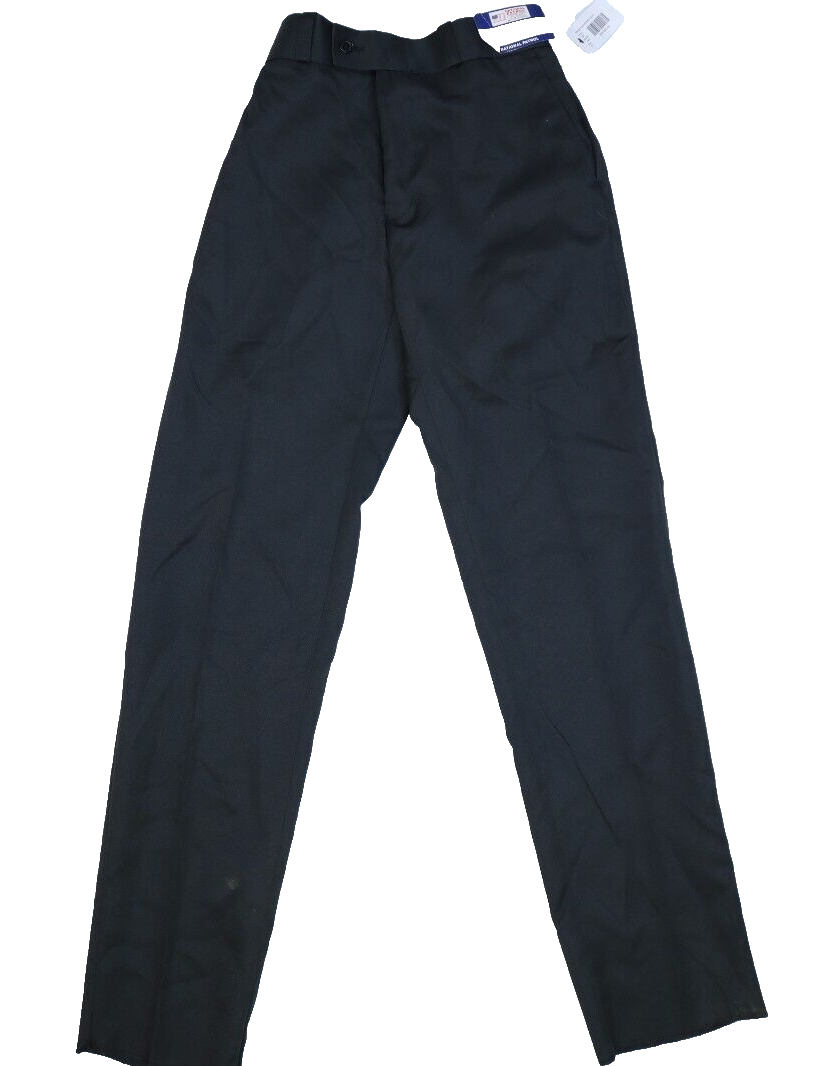 National Patrol 3001 Black Security Guard Uniform Pants Unhemmed
