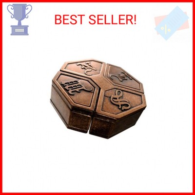 BePuzzled | News Hanayama Metal Brainteaser Puzzle Mensa Rated Level 6, for Ages