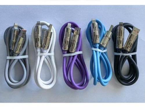 Cavo di ricarica multi-USB 4 in 1 - MAX 240W ricarica rapida/con USB A+ Type-C 5 piedi - Foto 8 di 8