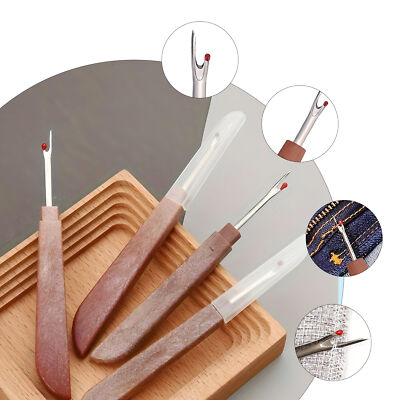1-100x Nahttrenner Stich Un Picker Schneider Knopflochstich Nähwerkzeug Creme