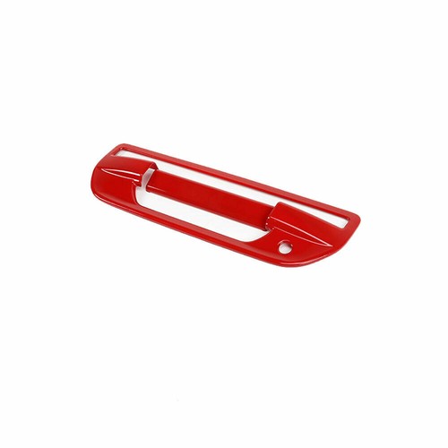 Cubierta decorativa de manija de puerta trasera exterior roja para Jeep Gladiator JT - Imagen 3 de 6