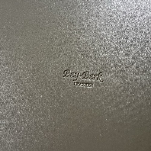 Bey Berk Jewellary Leather Box Light Blue - Picture 11 of 23