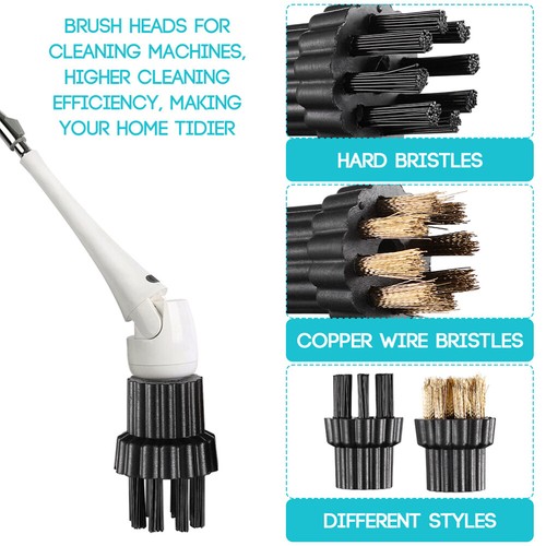 12 Pcs Mop Accessories Steam Cleaner Replacement Brush Heads Steamer Cleaning - Picture 7 of 12