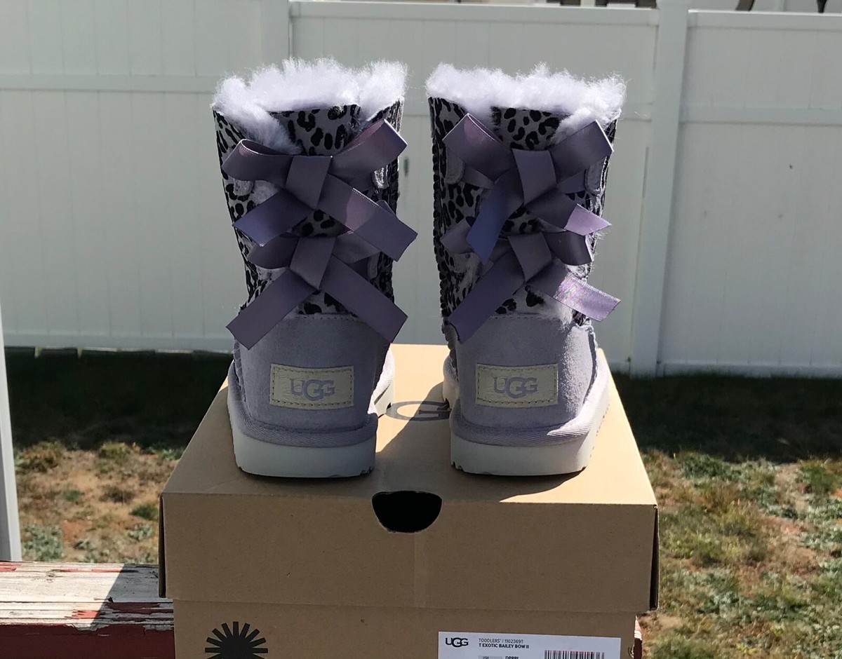 UGG T Exotic Bailey Bow II Boots | eBay