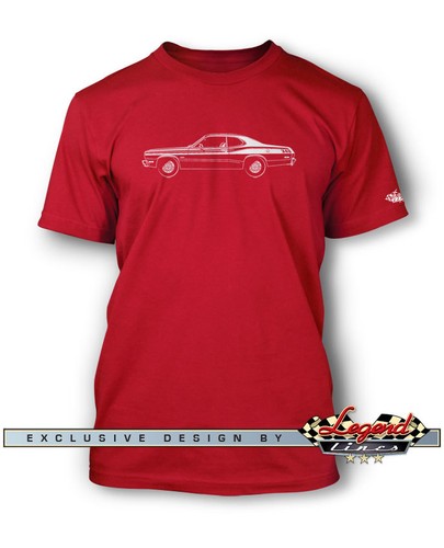 1973 Plymouth Duster Coupe Men T-Shirt - Multiple Colors & Sizes - American Car - Picture 8 of 8
