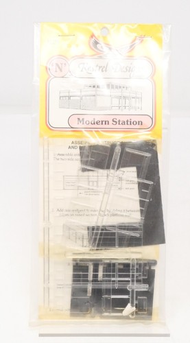 Turmfalke Designs KD29, moderner Bahnhofsbausatz, Layout Landschaft, Spur N