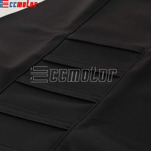 Off-Road Seat Cover Rubber For Yamaha WR450F WRF YZF TTR110 YZF250 YZ450F Black - Picture 5 of 9
