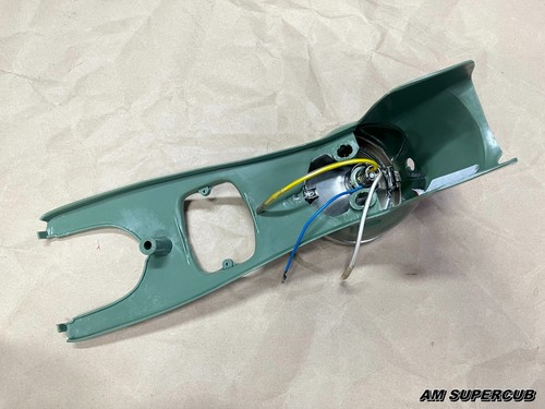 Honda supercub cub 50 C100 CA100 C102 CA102 C105 C105T Head light Headlamp GREEN - Picture 6 of 8