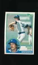 1983 Topps #503 Moose Haas * Pitcher * Milwaukee Brewers * NM/NM-MT *