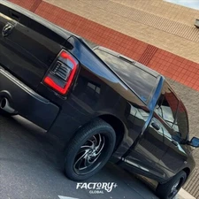 LH+RH Fit 2009-2018 Ram 1500/ 2013-2018 Ram 2500/ Ram 3500 Smoked LED Tail Light