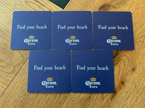  5 CORONA EXTRA Kartonuntersetzer  - Bild 2 von 2