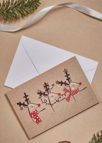 10 x Assorted Christmas Gift Card Voucher Wallets & Envelopes - Picture 5 of 7