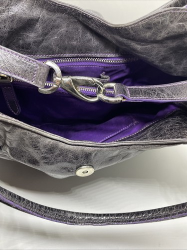 Gianfranco Listi Black Leather Italian Handbag - 14x11x5 Inches - Picture 15 of 19