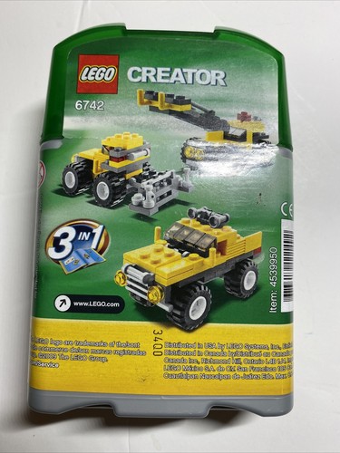 Lego Creator 6742 Mini Off Roader Truck 3 in 1 Set New - Picture 2 of 6