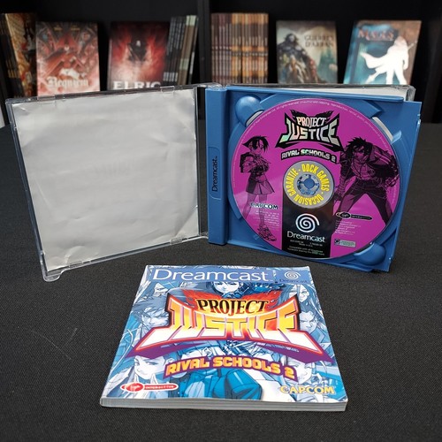 Project Justice Rival Schools 2 SEGA Dreamcast Complet Pal EUR Capcom - Picture 2 of 9