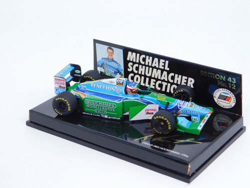Michael Schumacher Benetton Ford B194 GP Germania Minichamps 1:43 510 944325 - Foto 2 di 4