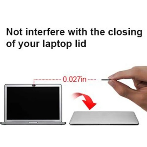 Sliding Webcam Cover Laptop Thin Front Camera Privacy Laptop Phone Tablet TV 3pc - Afbeelding 4 van 7