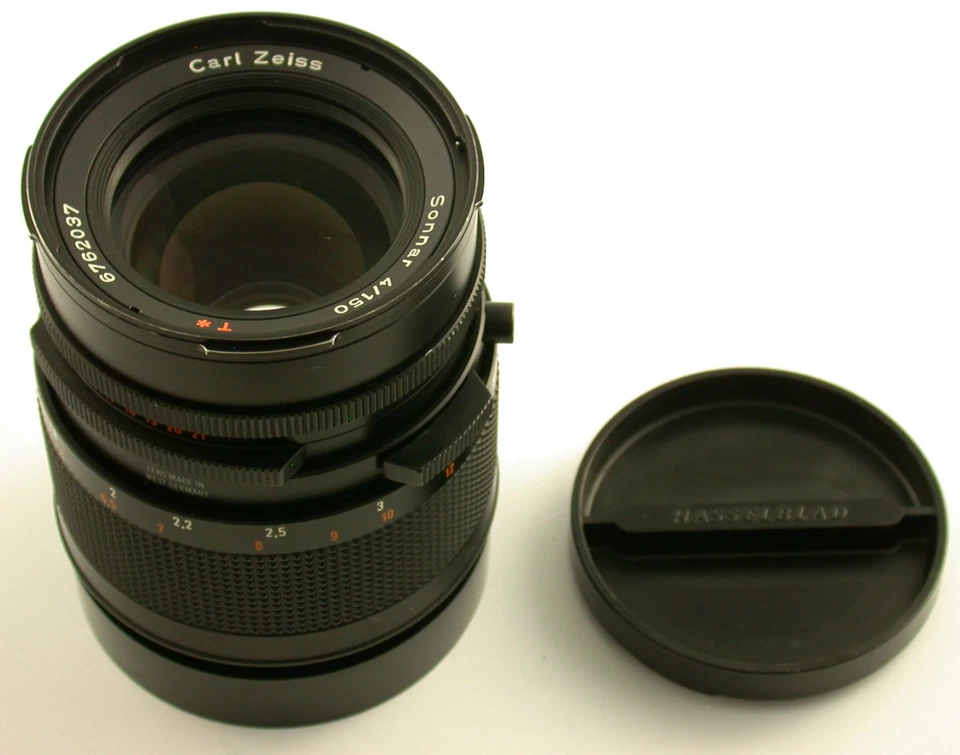 HASSELBLAD CF T* Sonnar 4/150 150mm F4 Zeiss 500 2000 V-System tested TOP - Bild 2 von 4