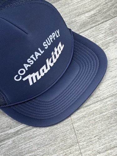 Gorra de camionero Makita Coastal Supply cuerda malla de espuma espalda a presión OSFA ropa de trabajo - Imagen 5 de 23