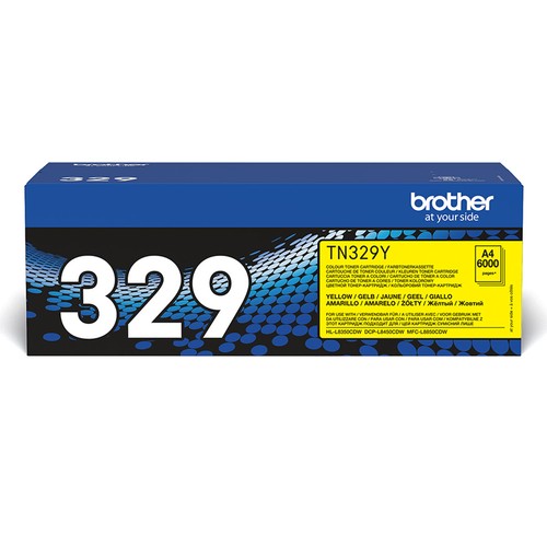 Brother TN-329Y Toner yellow - Afbeelding 1 van 3
