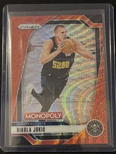 2024-25 Panini Prizm Monopoly Nikola Jokic Red Wave #55