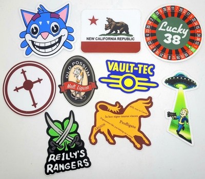 Fallout Premium Vinyl Inspired Stickers. Waterproof, Scratchproof, Weatherproof!
