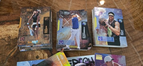 2021 Skybox Metal Universe Lot 50+ Cards Dechambeau Riff Raff Wolf Osaka & More! - Picture 3 of 3