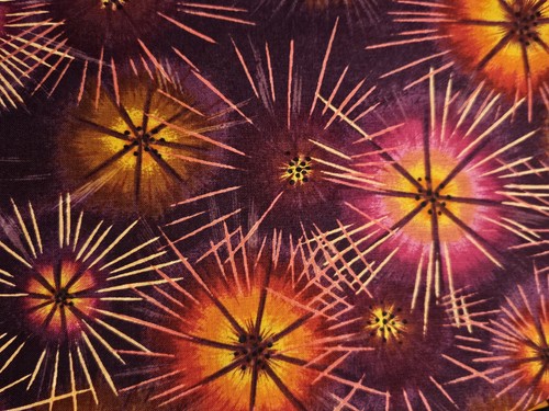 Paula Nadelstern Quilt Fabric - 8 Yards Symmetry Bernatex Sunburst Patterns - Picture 7 of 10