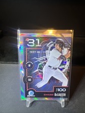 2025 Bowman - Bowman Scouts Top 100 Chrome Chase Delauter #BTP-31 (RC)
