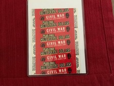1962 Topps Civil War News Trading Cards 8