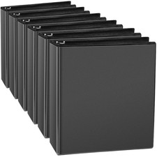 2 Inch 3 Ring Binders, Slant D Ring Binder Fit US Letter Size Paper, 2" View ...