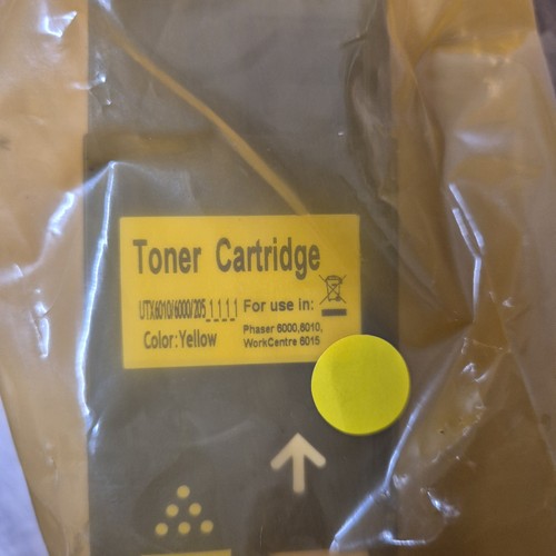 Xerox Phaser 6000/6010 Toner Cartridge Bundle. Genuine Black, Yellow, Magenta - Picture 5 of 7