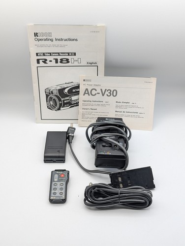 Ricoh R-18H Hi8 Video Camera Recorder - Komplettpaket - Bild 3 von 13
