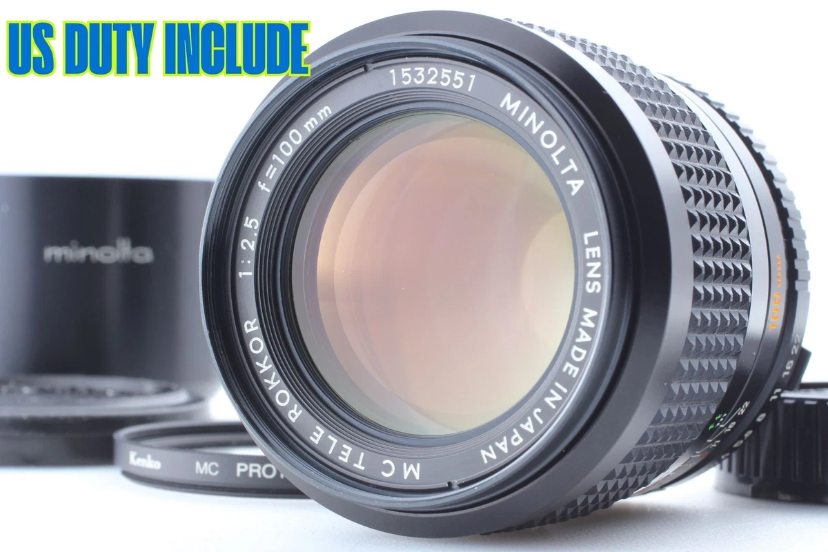 Minolta 100mm f/2.5 Camera Lenses for sale | eBay