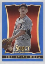 2013 USA Baseball Box Set Select Blue Prizm Preview /199 Christian Moya #52 11pj