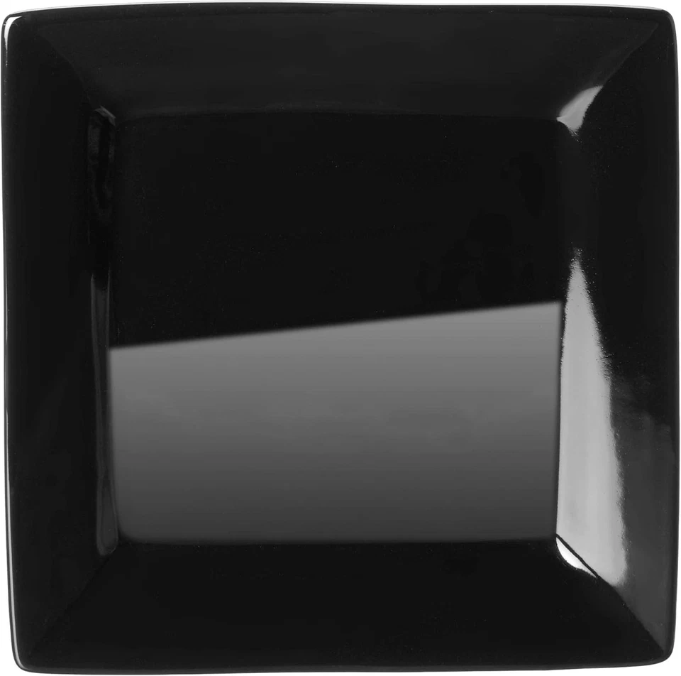 Nova Square 16 Pc Dinnerware Set, Black - Image 3 of 4