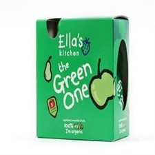 Ellas Kitchen Smoothie Fruit - The Green One Multipack 5 x 90g - 2 Pack