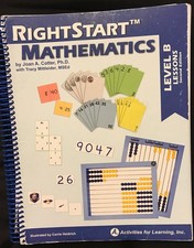 rightstart mathematics level b, lessons second edition