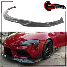 For 2020-2026 Toyota Gr Supra A90 A91 Ikon Style Front Bumper Lip Pp Cf Print For 2020-2026 Toyota Gr Supra A90 A91 Ikon Style Front Bumper Lip Pp Cf Print