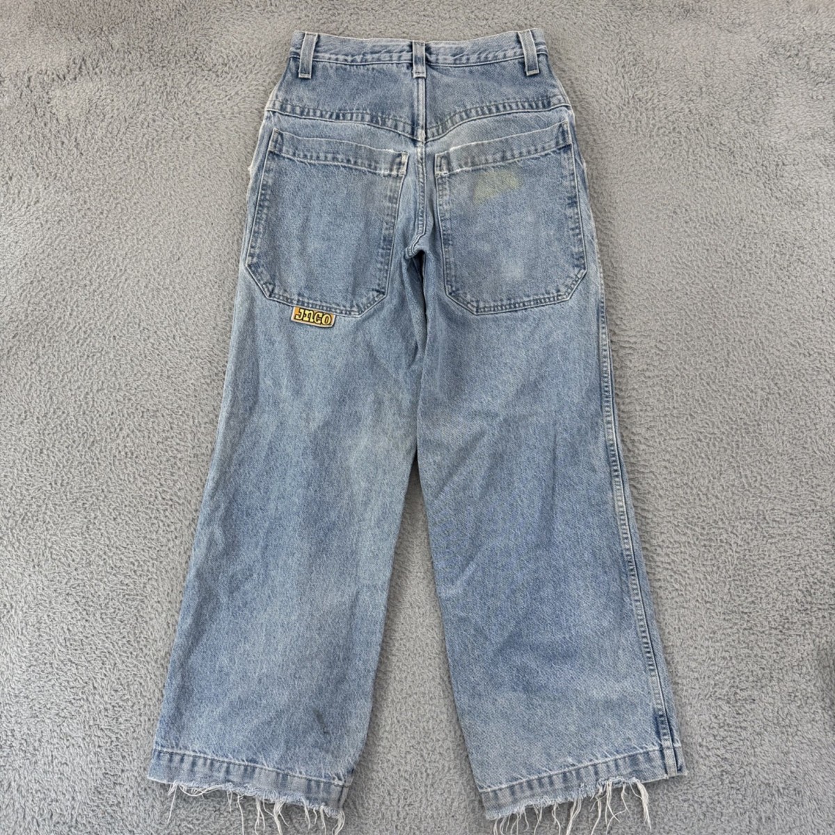 Vintage JNCO The Ark Jeans Mens 30x32 Blue Wide Leg Baggy Skate