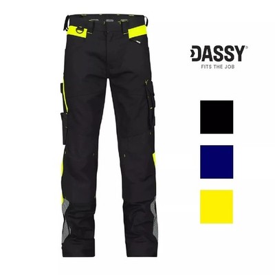 DASSY Arbeitshose CANTON Herren Stretch flexibel Bundhose Hose Logix Workwear