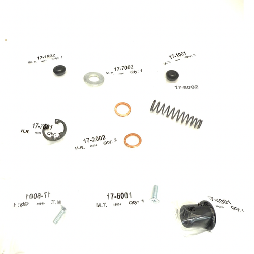 KIT RECONSTRUCCIÓN CILINDRO MAESTRO FRENO DELANTERO RM100 2003 MXPUK AB18-1002 RM 100 (055) - Imagen 2 de 11