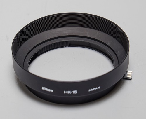 NIKON LENS HOOD/SHADE HK-15 FOR 35-200/3.5-4.5 NIKKOR - Picture 1 of 2