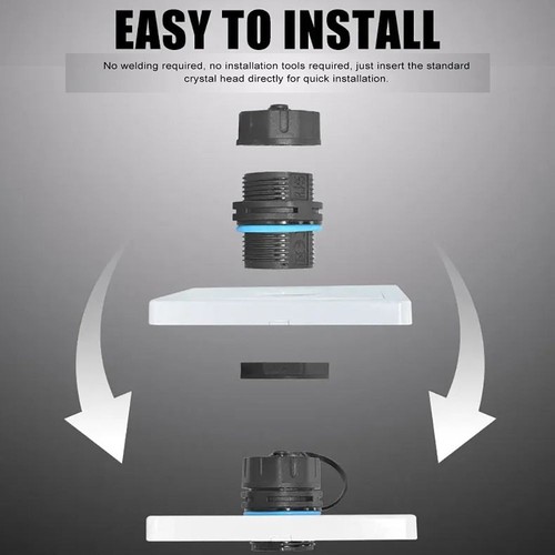 IP68 Waterproof Cat6A RJ45 Network Connector Cat6A Gigabit Network - Afbeelding 7 van 8