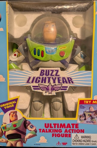 Toy Story Buzz Lightyear Ultimate Talking Action Figure 1st Edition Vintage 1995 - Picture 9 of 12