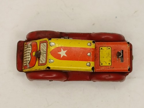 VINTAGE 1930 RANGER MOTOR LINE TRANSFER SEMI TRUCK ONLY TIN WINDUP GERMANY WORKS - Picture 7 of 7