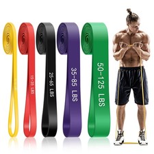 Pull Up Assistance Bands, 5-Level Resistance Bands for Working Out, Pull Up B...